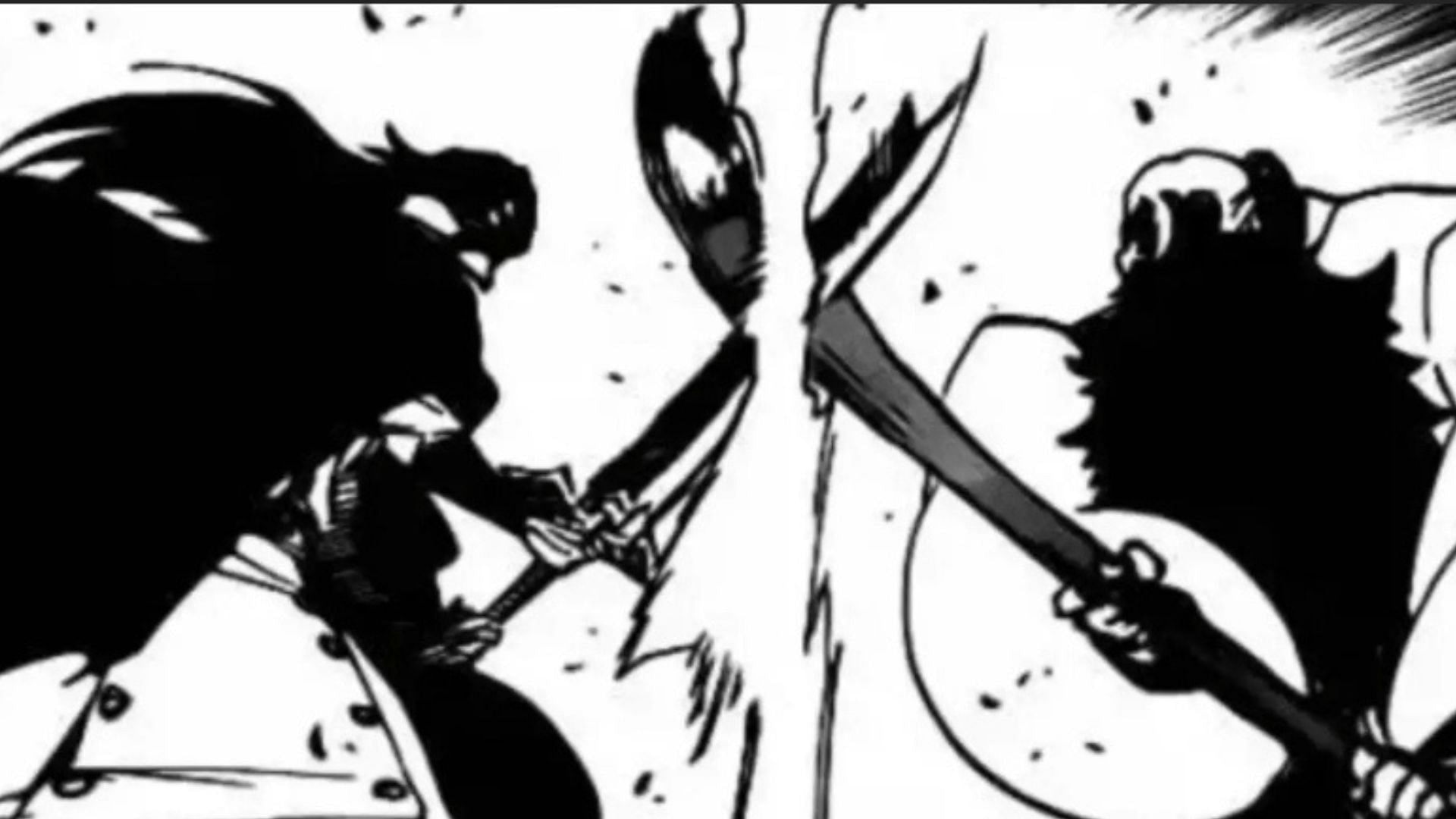 Ichibei vs Yhwach (Image via Tite Kubo/Shueisha)