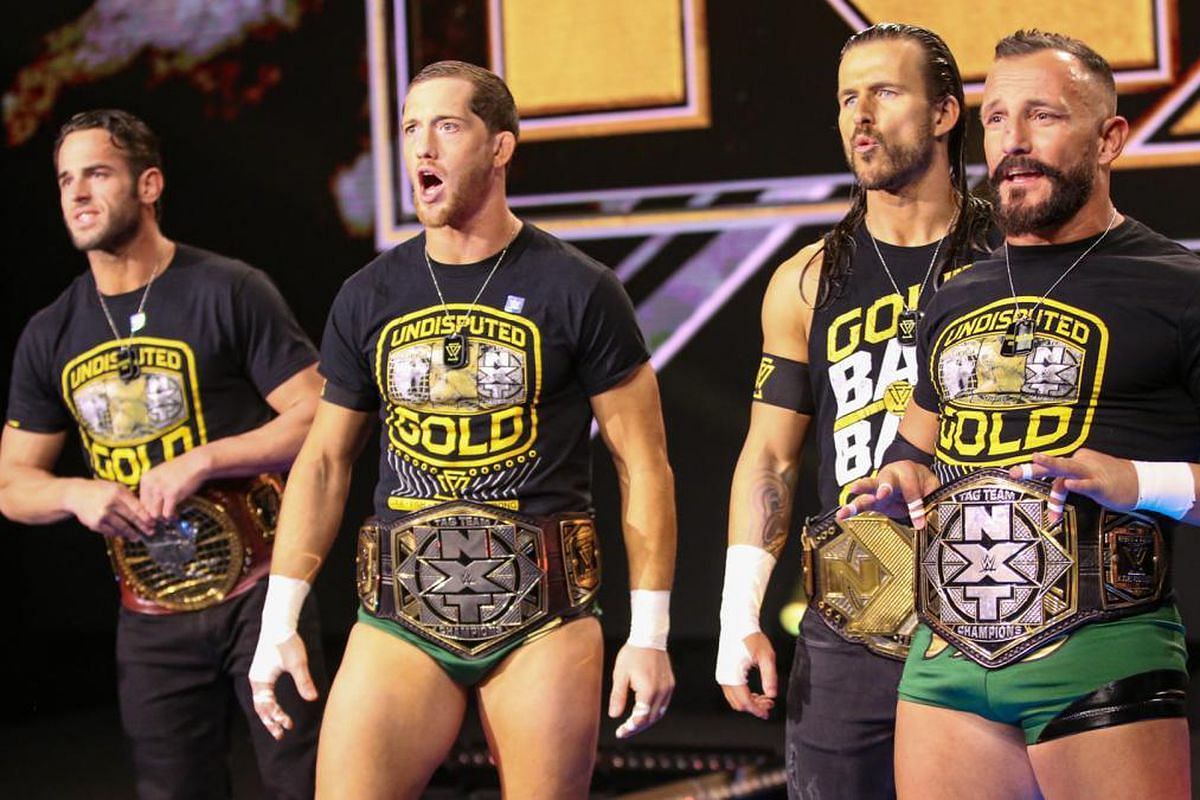 Adam Cole was a part of The Undisputed Era on WWE NXT