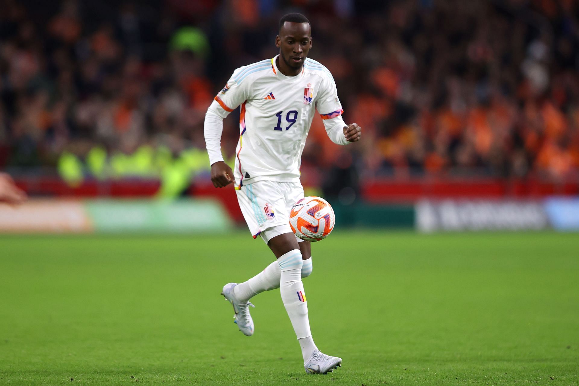 Lukebakio in action against Netherlands: UEFA Nations League - League Path Group 4