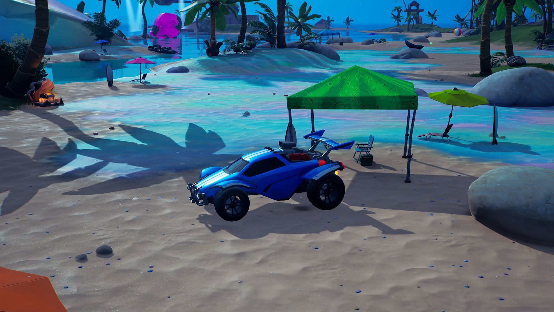 Grab an Octane and prepare to burn some rubber! (Image via Epic Games/Fortnite)