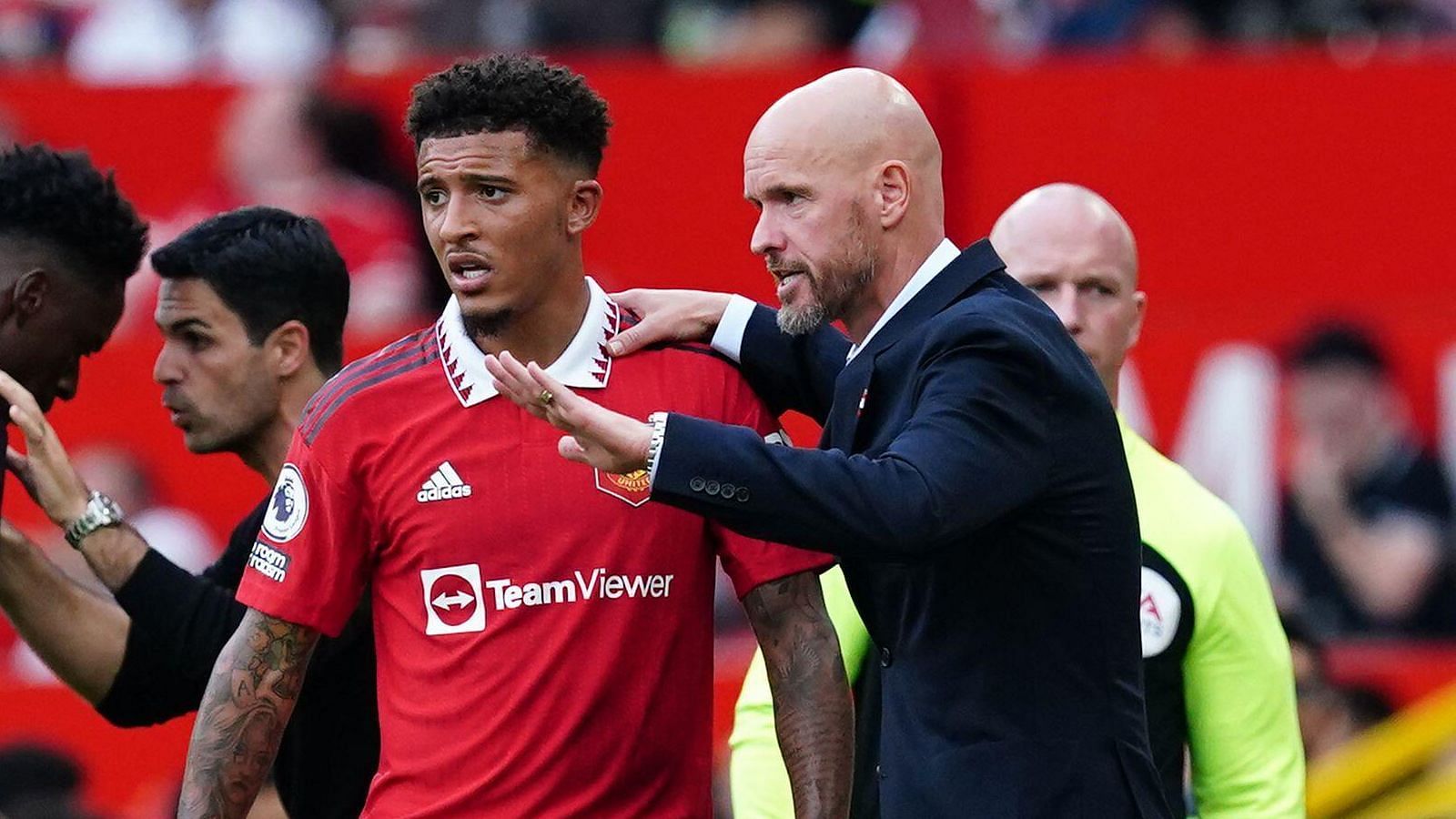 Erik ten Hag unhappy with Jadon Sancho as problem with Manchester United  winger revealed - Reports