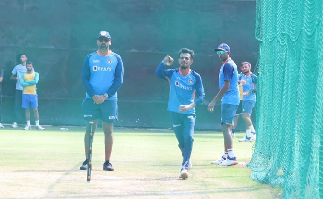 Yuzvendra Chahal returned to action for the Indian Team. [Pic Credits - Yuzvendra Chahal]