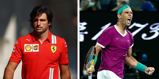 Carlos Sainz names Rafael Nadal as one of his role models, explains reasons for looking up to his compatriot