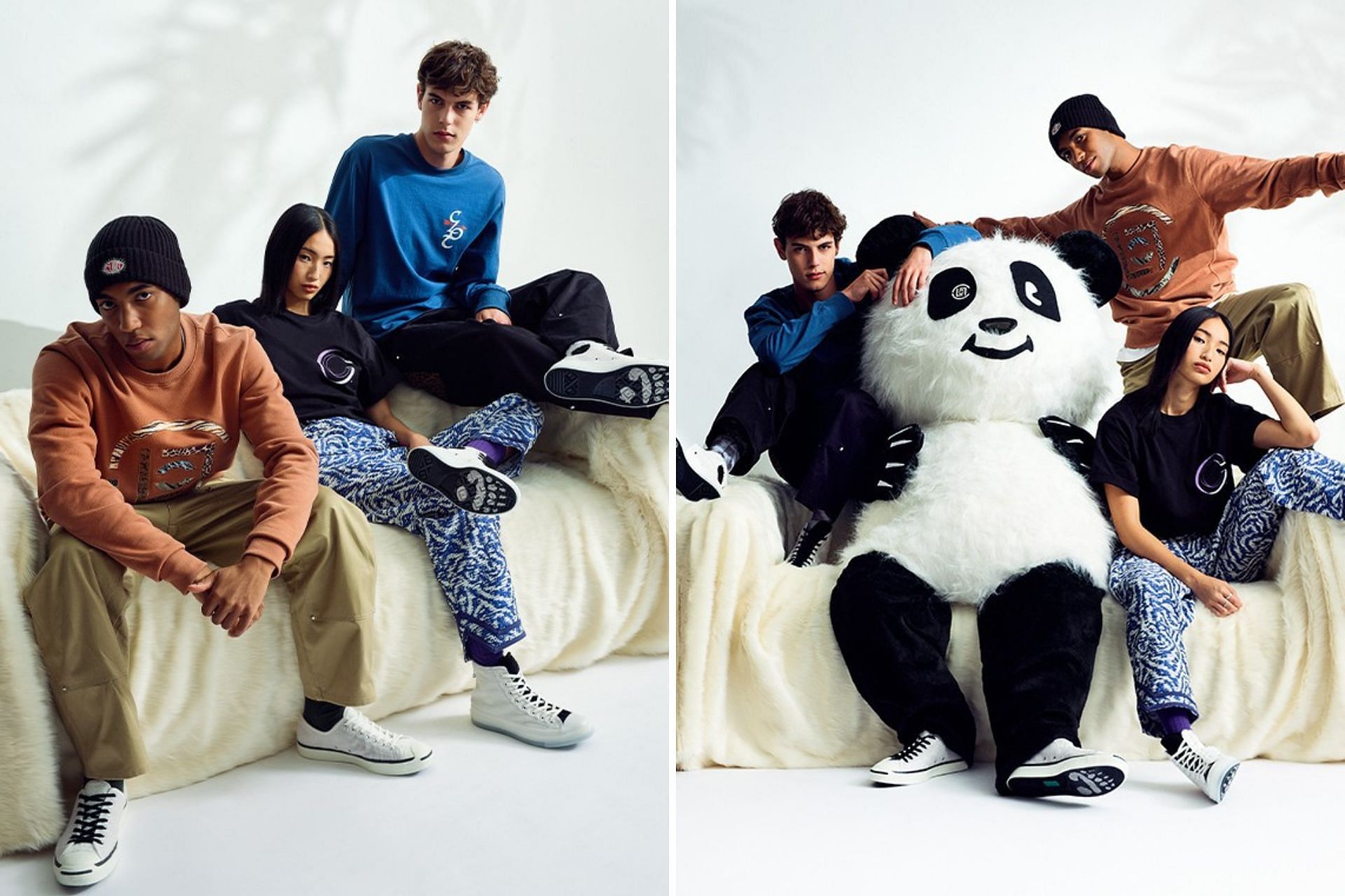 Clot x Converse Panda collection (Image via @clot / Instagram))