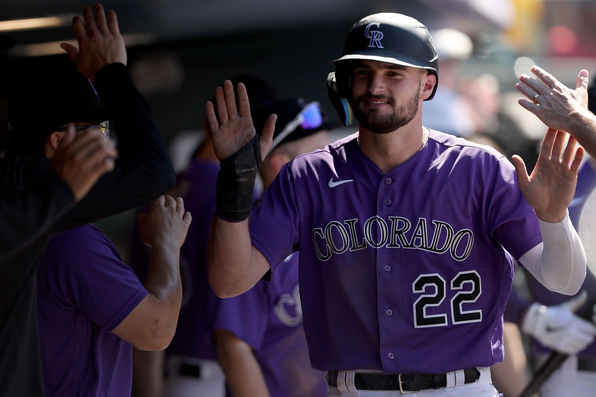 Colorado Rockies trade Sam Hilliard to Braves for pitching