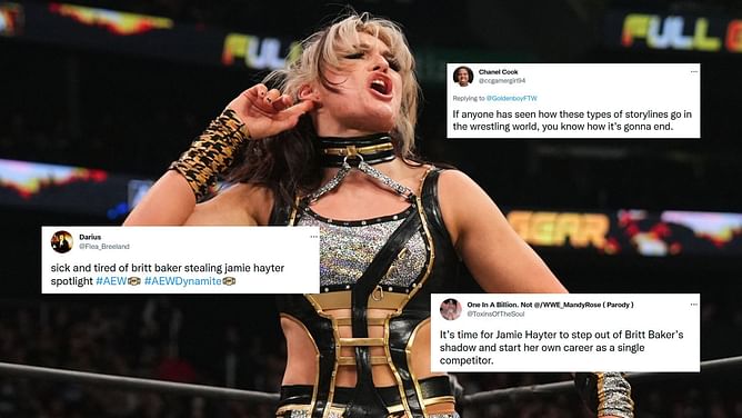 "How disrespectful" - Wrestling world was taken aback by former AEW Women's Champion's attitude towards Jamie Hayter