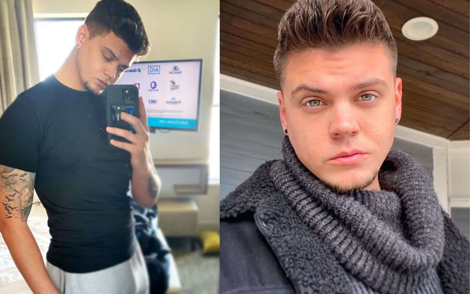 Tyler was se**ally abused as a kid (Images via tylerbaltierramtv/ Instagram)