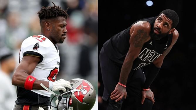 After Kanye West, Antonio Brown comes out in support of Kyrie Irving following antisemitism row
