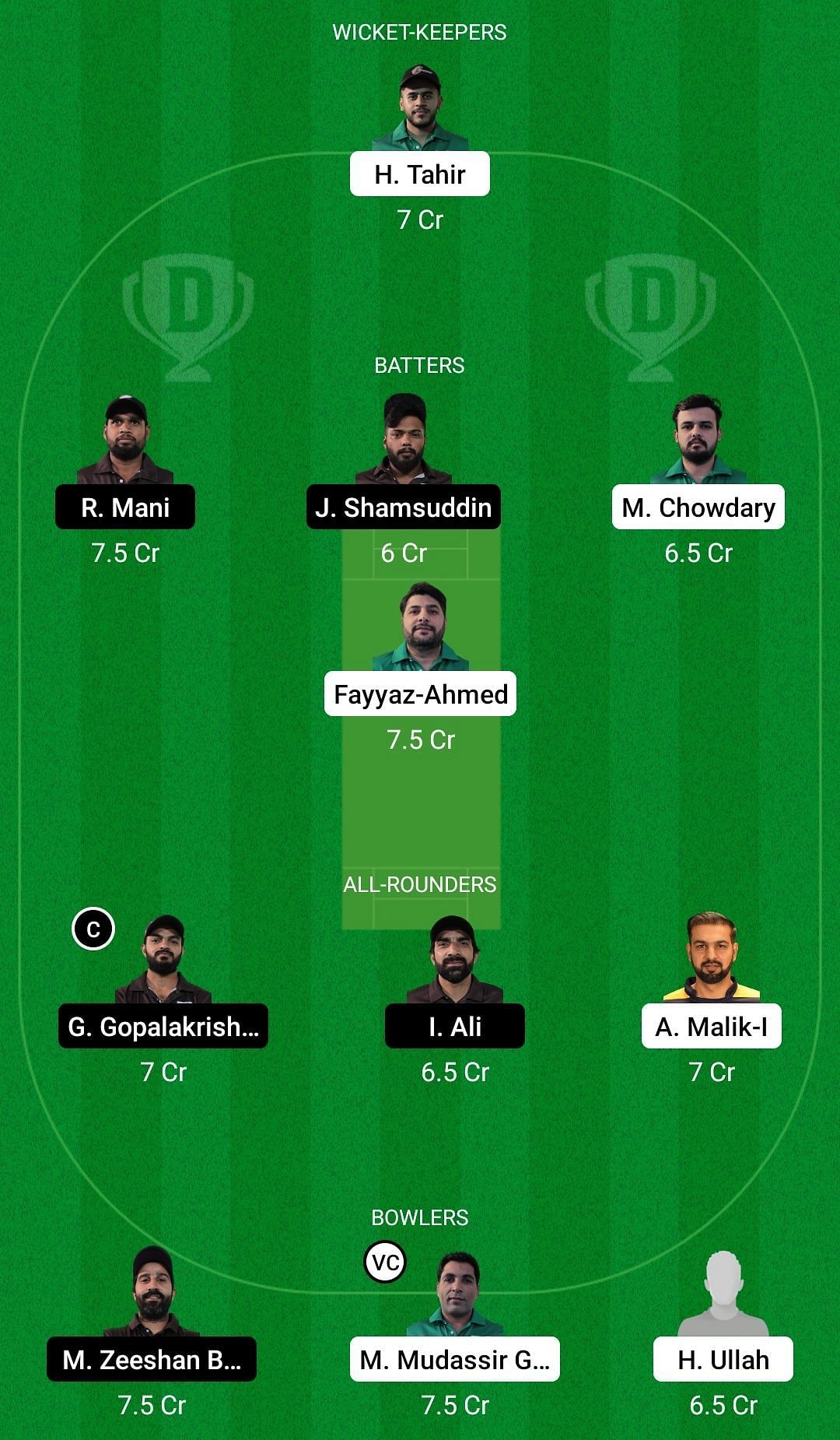 PAG vs COL Dream11 Prediction Team, Grand League