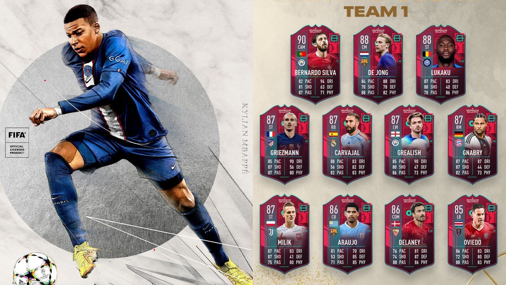 EA Sports releases FIFA 23 Path to Glory Team 1 with stunning cards of