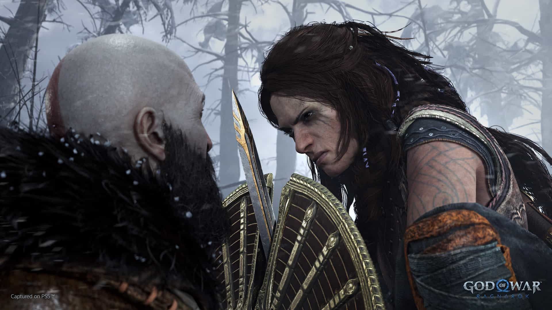God of War Ragnarok - Kratos Meets Tyr the Broken God of War 