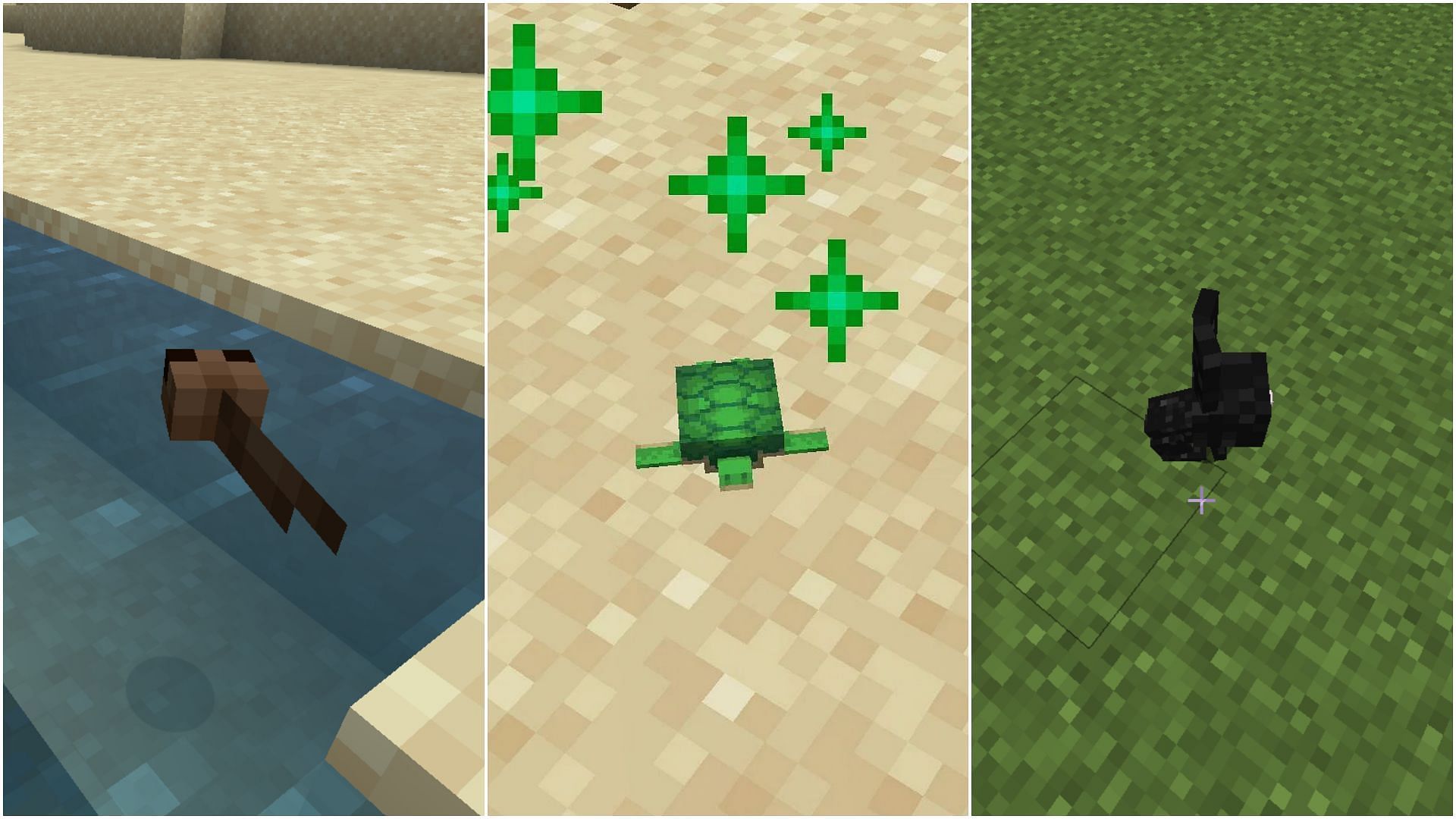 Some of the smallest mobs in Minecraft (Image via Sportskeeda)