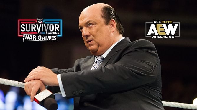 Major AEW star who went up against Paul Heyman namedropped at WWE Survivor Series WarGames