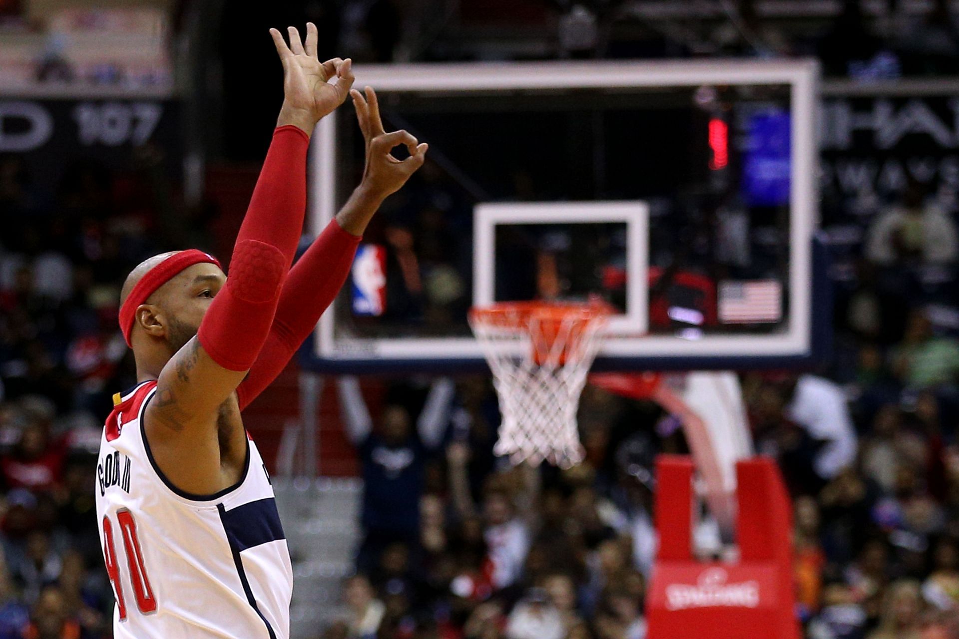 Drew Gooden is a member of the Wizards&#039; broadcasting team (Image via Getty Images)