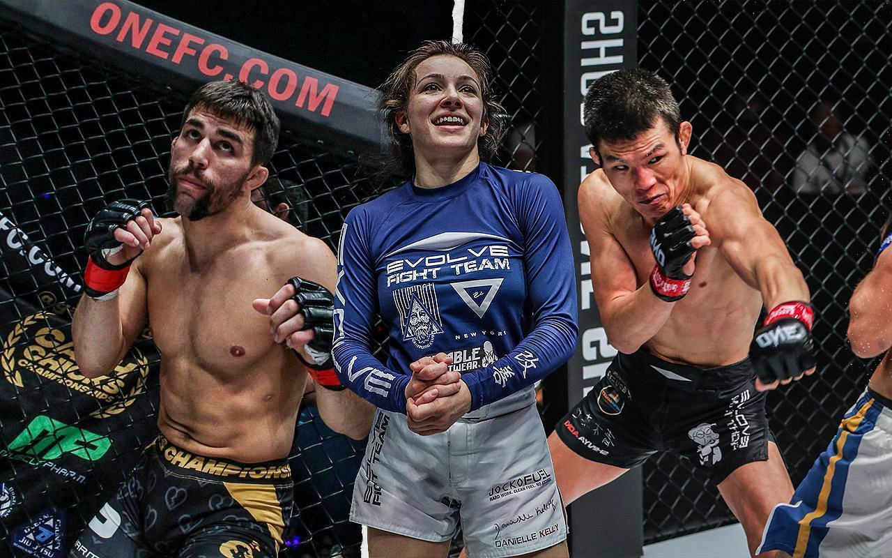 Garry Tonon (Left), Danielle Kelly (Middle), and Shinya Aoki (Right)