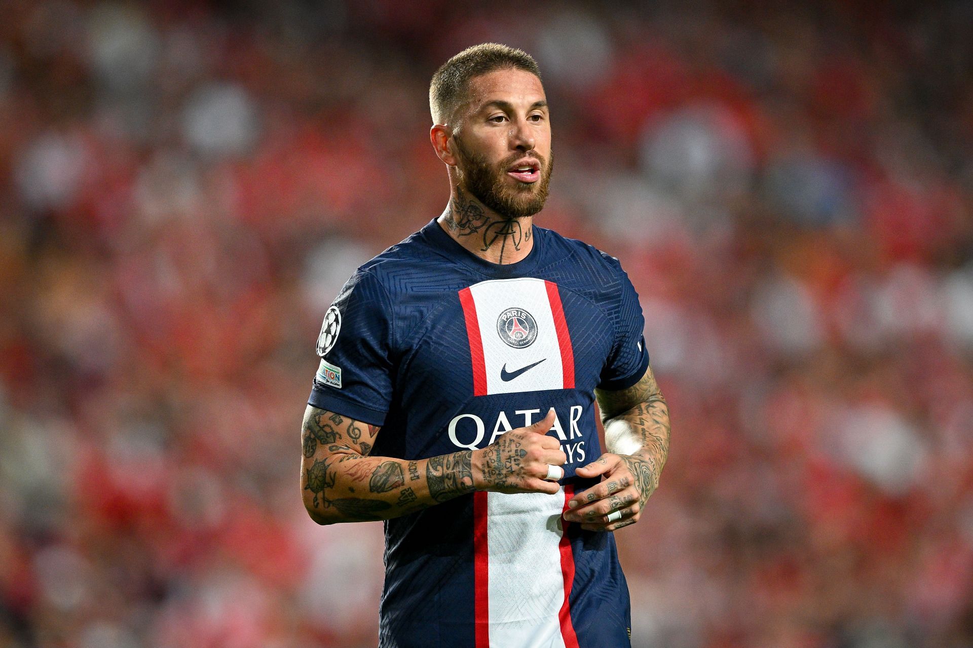 Sergio Ramos moved to Paris last summer.