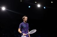 Daniil Medvedev at the 2022 Paris Masters.