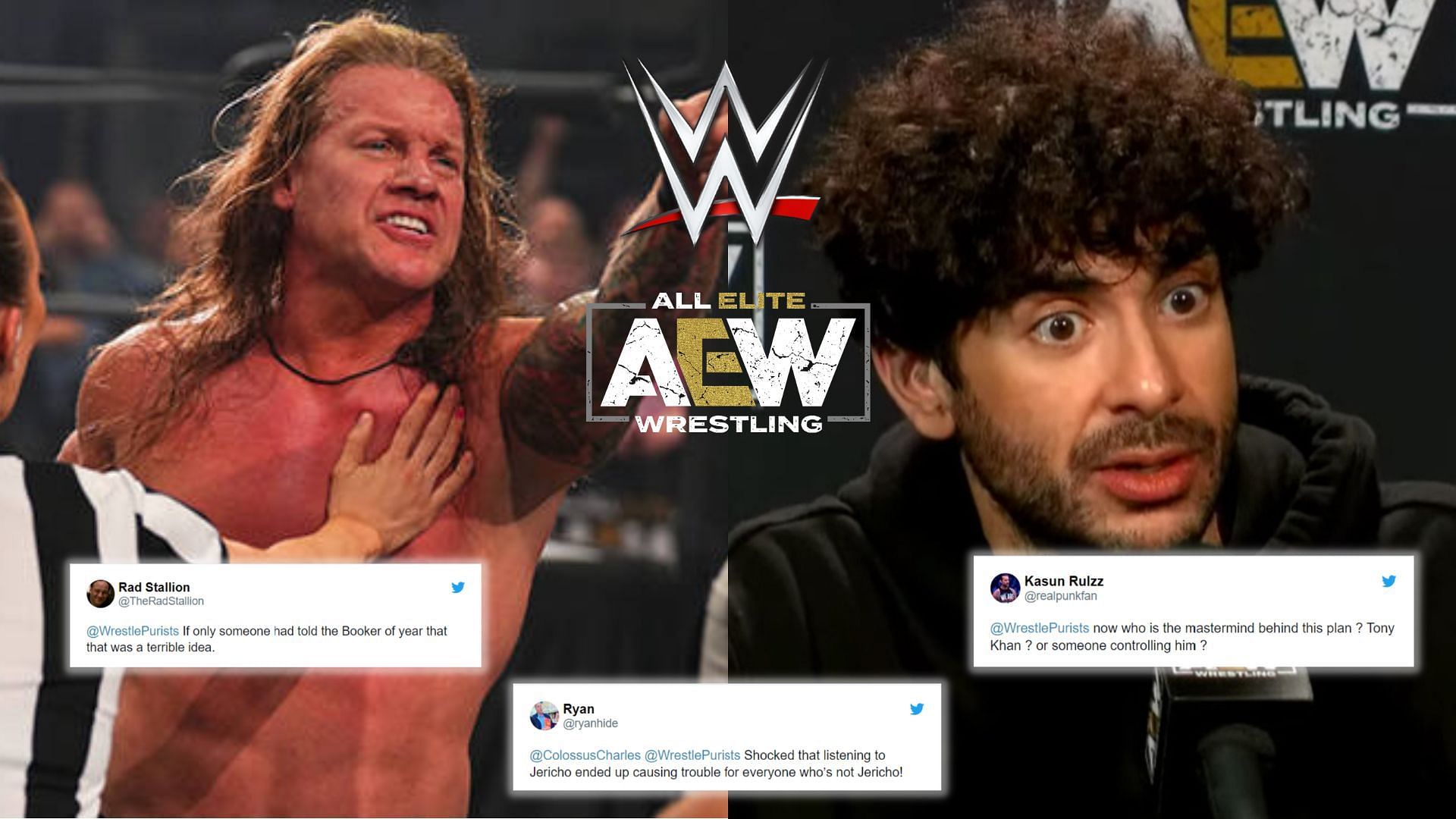 "Tony Is Destroying AEW Listening To [Chris] Jericho" - Twitterverse ...