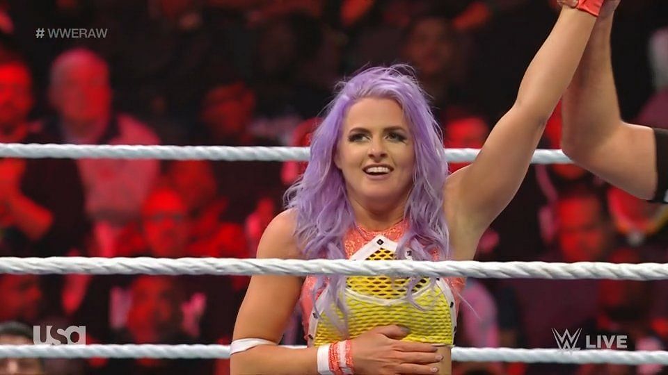 Candice LeRae emerged victorious on RAW