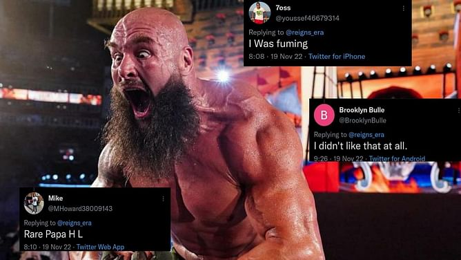 "He probably bags groceries"- Twitter erupts after 35-year-old WWE star runs away from Braun Strowman on SmackDown