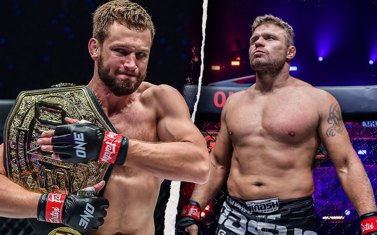 Reinier de Ridder and Anatoly Malykhin [Photo Credits: ONE Championship]