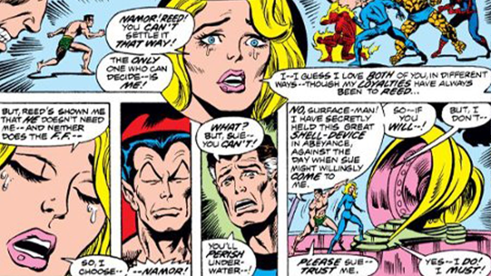 Namor e Sue Storm