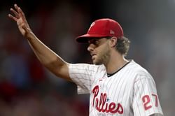 Aaron Nola on his former roommate Alex Bregman: "He was a good roommate, he really was. Always high energy"