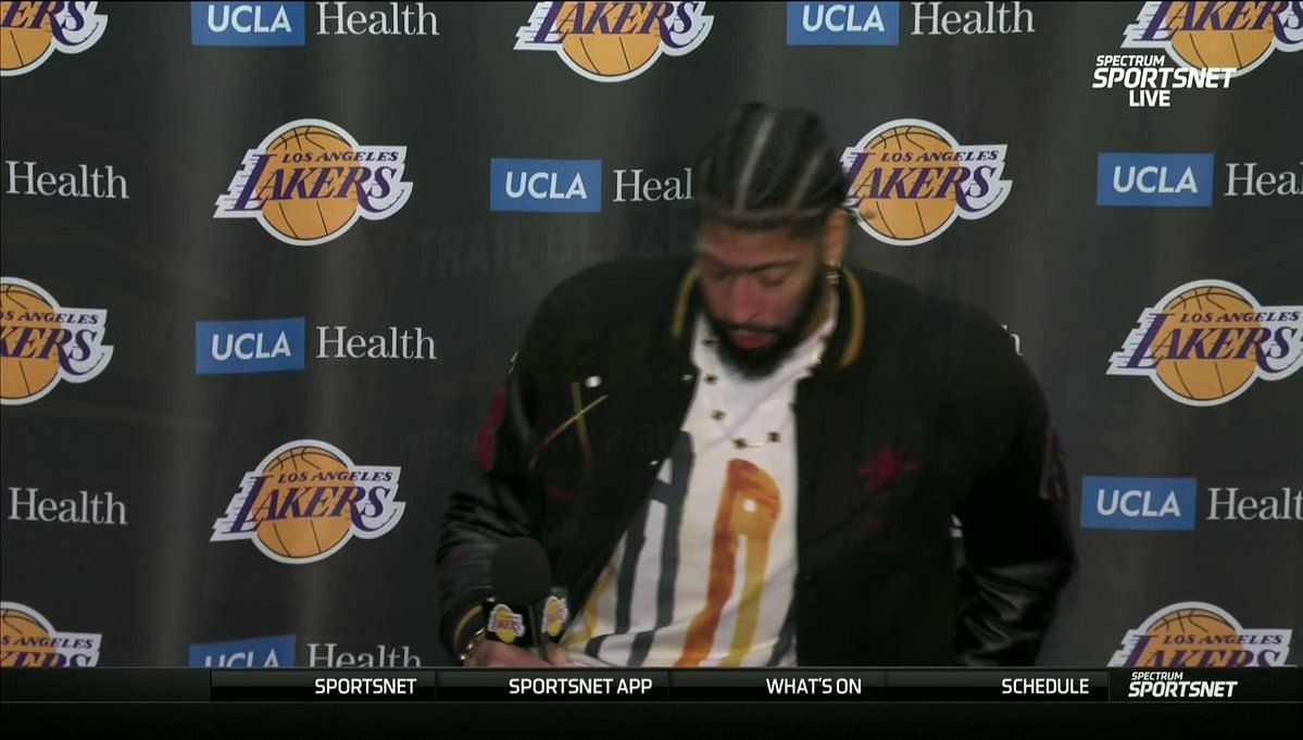 Anthony Davis takes blame for Lakers' meltdown in buzzer-beater