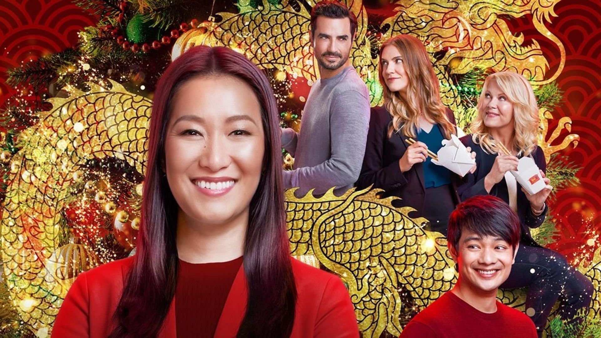 A promotional poster for Christmas at the Golden Dragon (Image Via hallmarkchannel/Instagram)