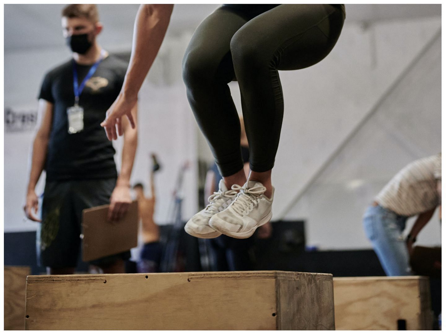 Plyo Box is a great equipment that can help strengthen your glutes. (Image via Unsplash / Bastein  Plu)