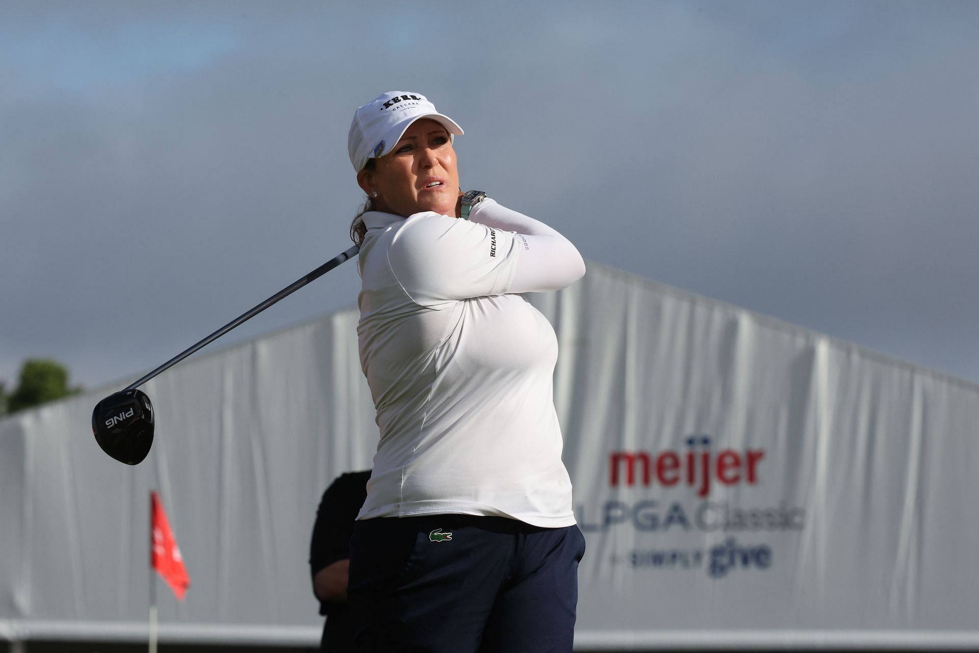 Christie Kerr at the Meijer LPGA Classic for Simply Give - Round One (Image via Rey Del Rio/Getty Images)