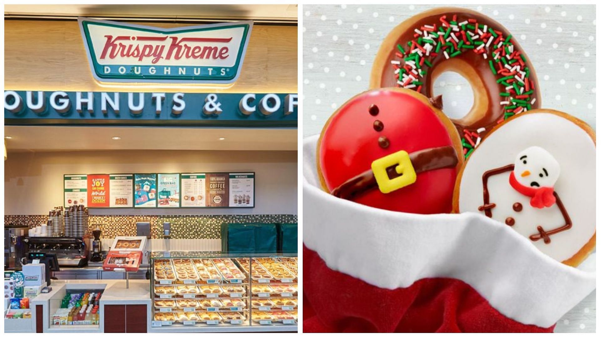 The wait is over for Krispy Kreme Holiday Donuts! (Image via Krispy Kreme/OpportunityIndia)