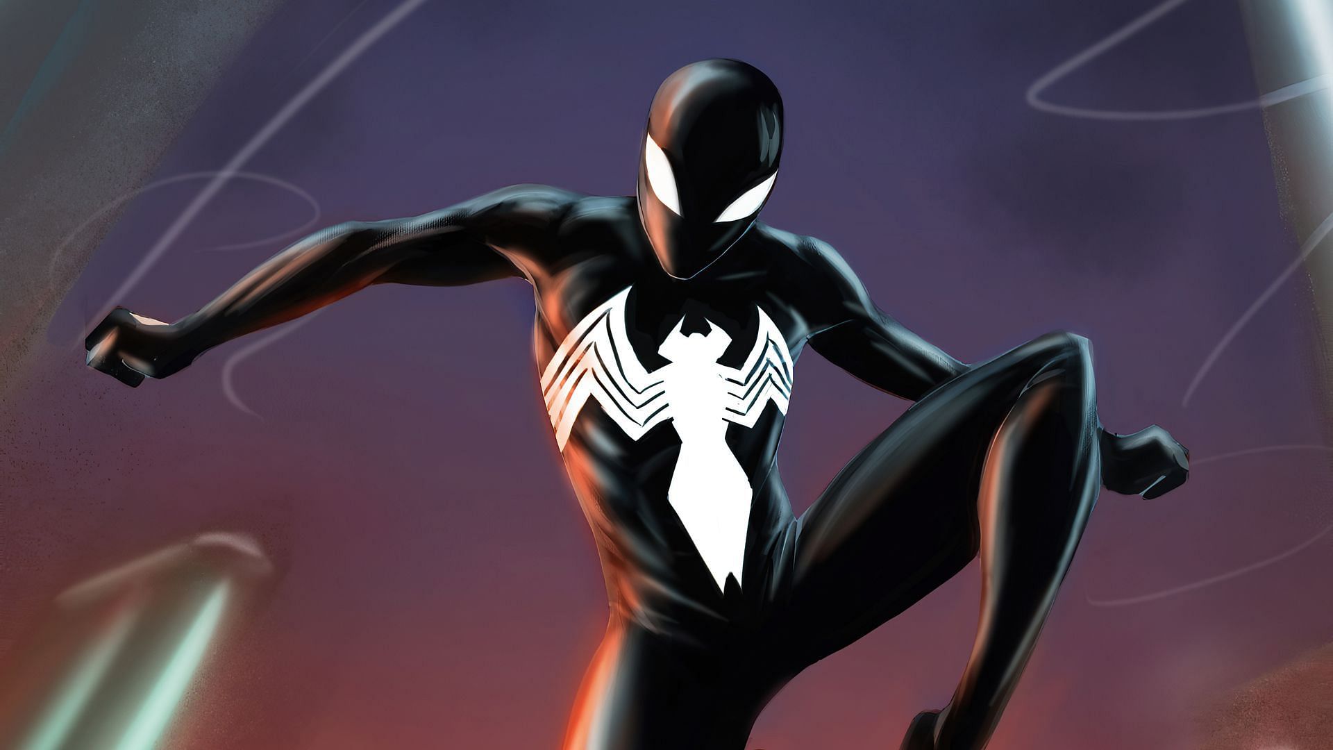 Black Suit Spider-Man (Image Credit: Marvel Comics)