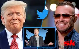Colby Covington shares two-word reaction to former president Donald Trump's Twitter account possibly getting reinstated