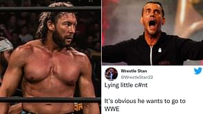 "It's obvious he wants to go to WWE" - Twitter savagely roasts AEW star Kenny Omega for his recent comments on the 'Brawl Out' incident with CM Punk