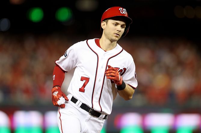 When Trea Turner's wife Kristen Harabedian got emotional about seeing him at their wedding: "I’ll always remember"