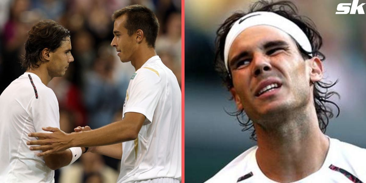 In 2012 Wimbledon Lukas Rosol beat Nadal in a five-set thriller