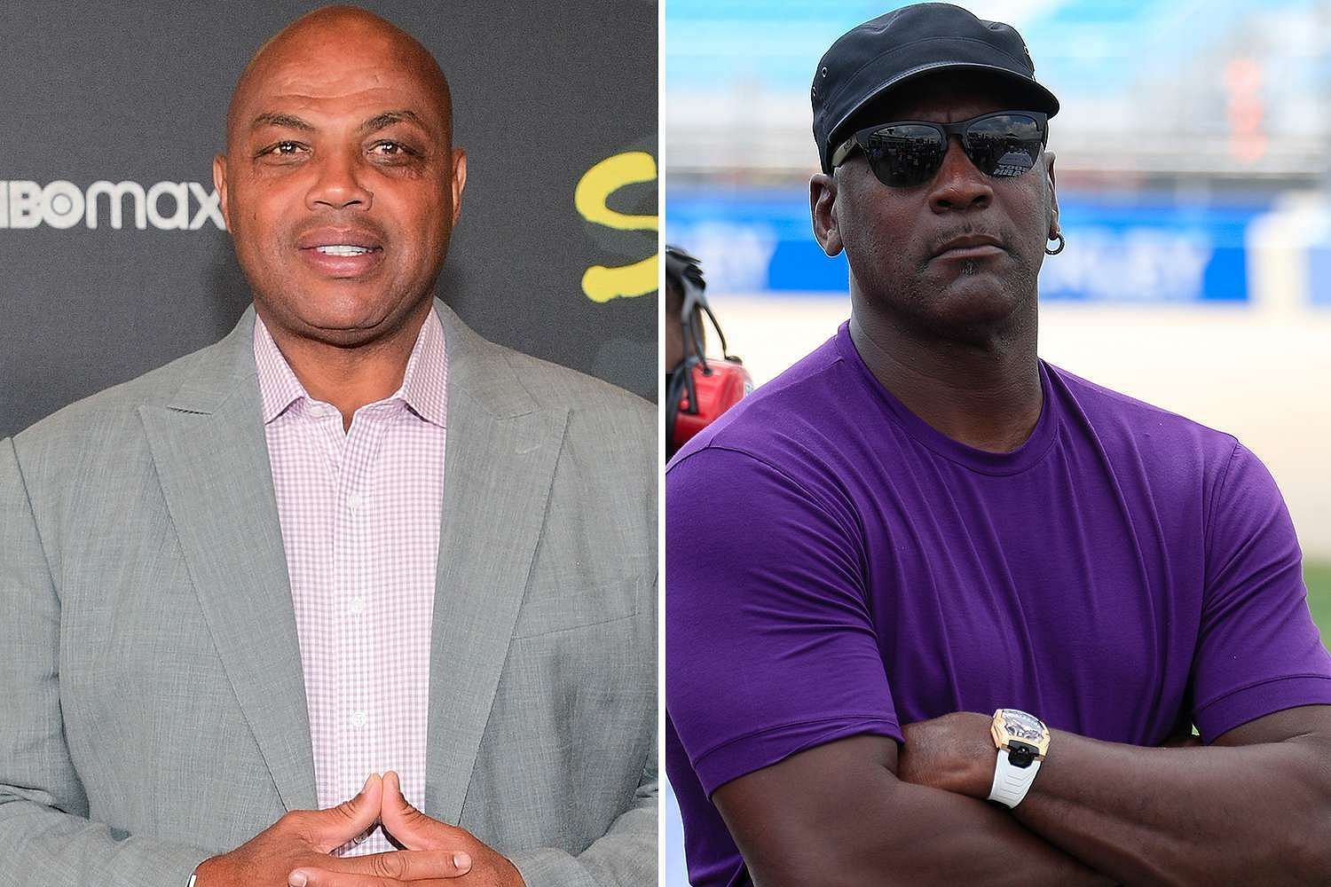 Michael Jordan and Charles Barkley have ignored each other for a decade. [photo: People]