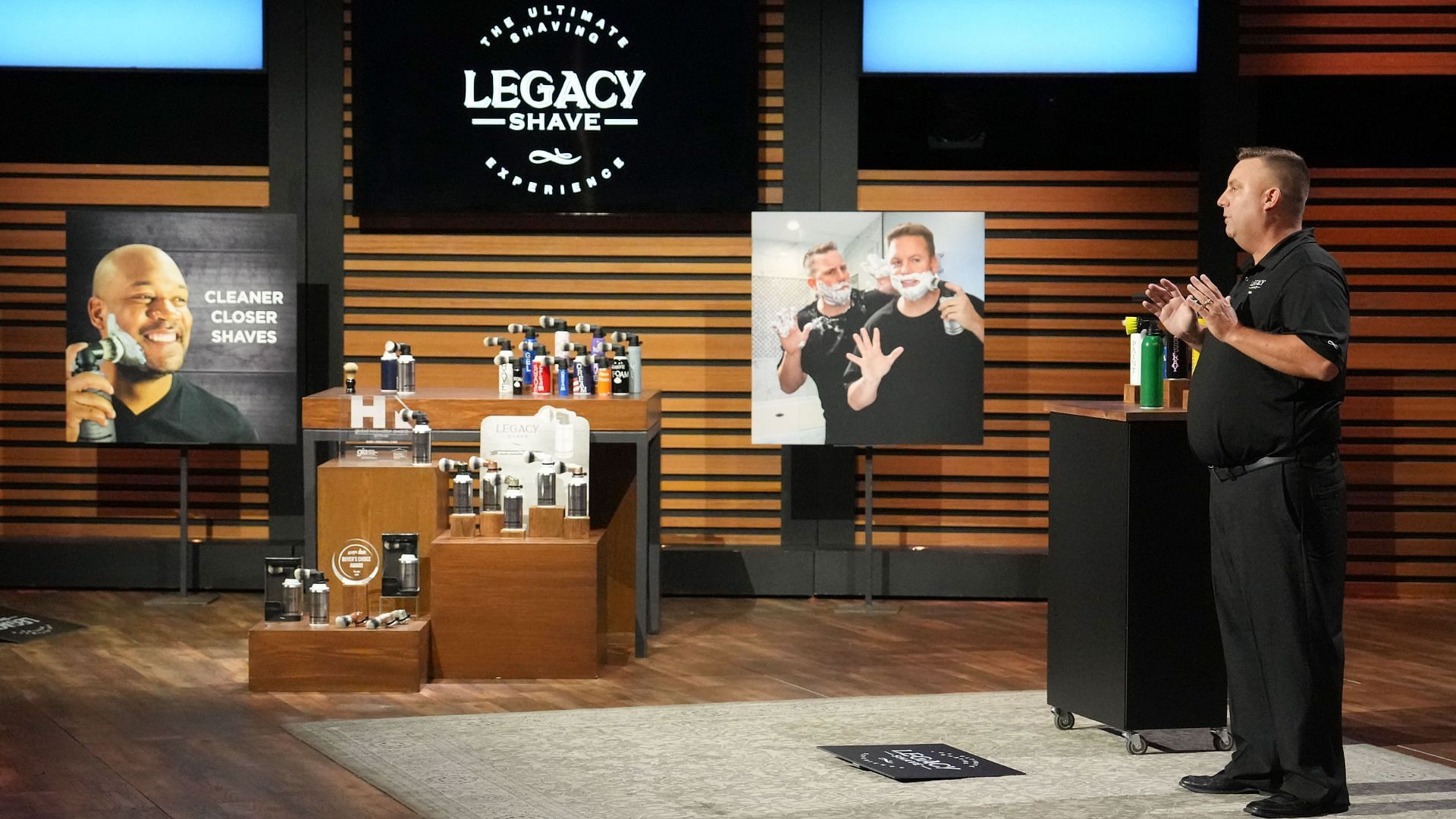 Legacy Shave to feature on Shark Tank on Friday (Image via ABC/Eric McCandless)