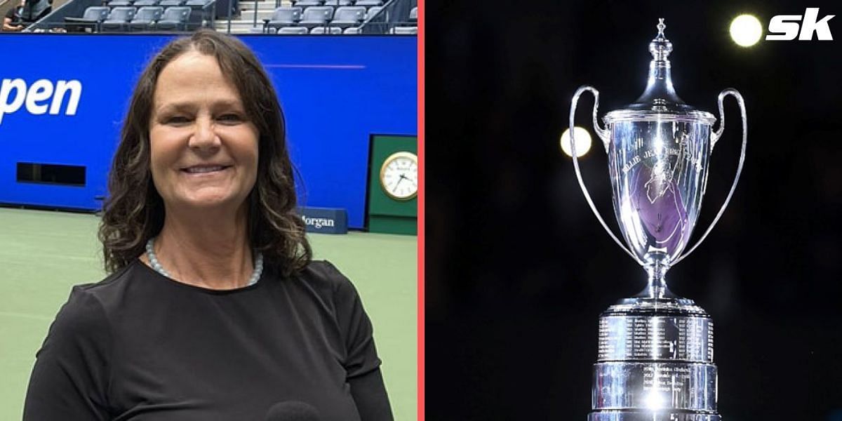 Pam Shriver slammed a tennis journalist for his criticism of the WTA Finals