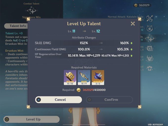 How to convert weekly boss materials in Genshin Impact Talent