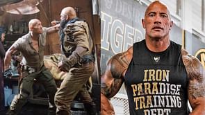 Does Dwayne Johnson do his own stunts?