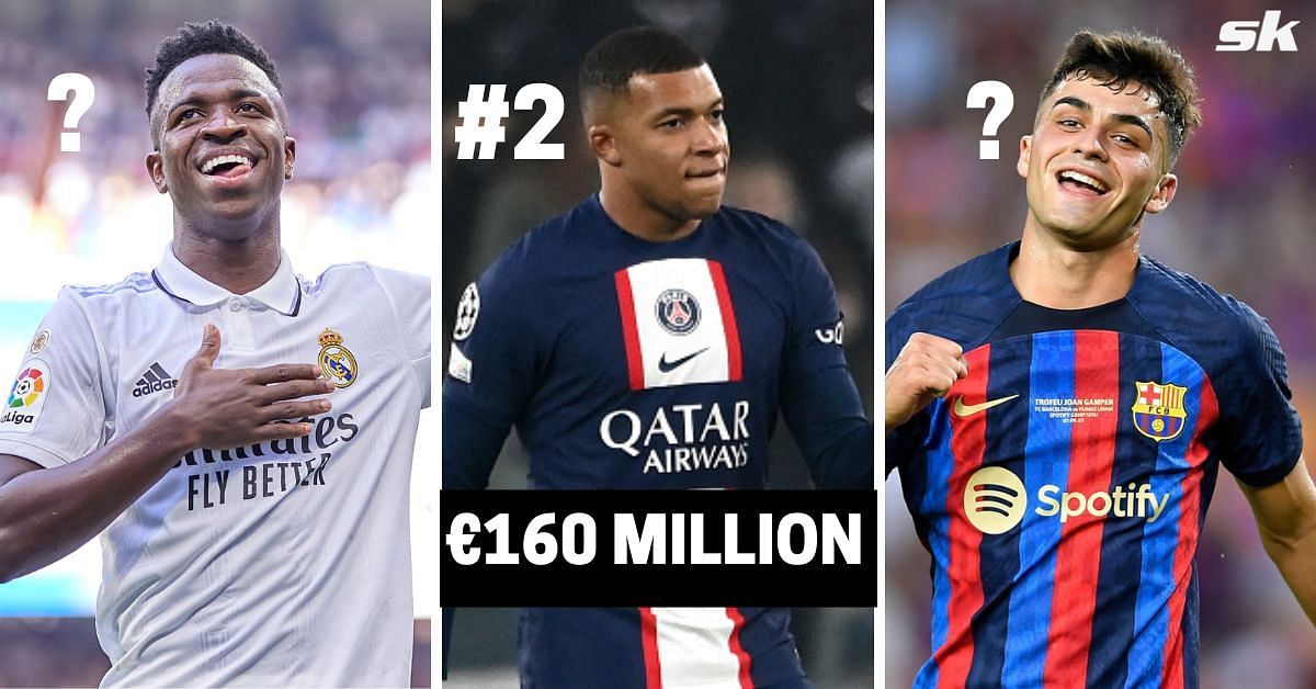 Transfermarkt named the most expensive player in the world (Nov. 4, 2022) —