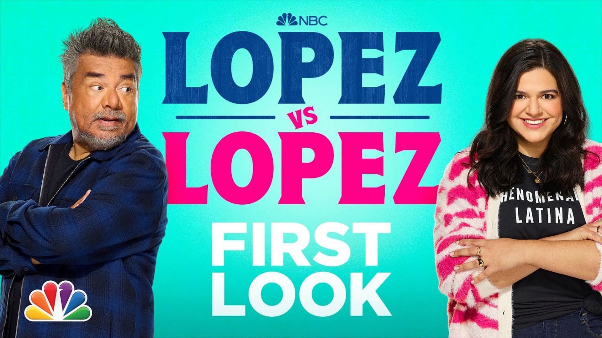 Lopez vs Lopez first look poster (image via YouTube/NBC)