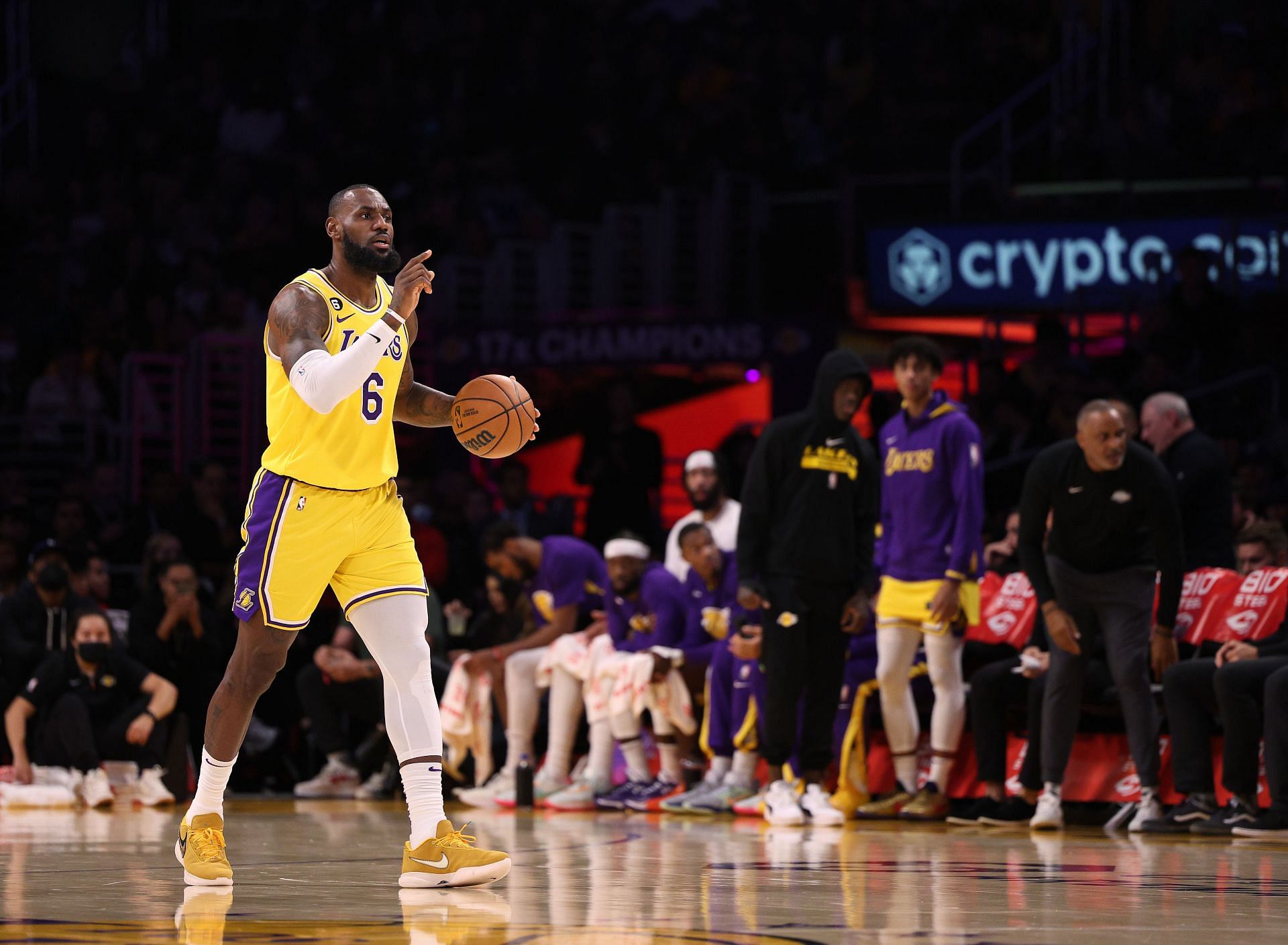LeBron James failed to close out the Pacers after the Lakers held a 17-point lead.