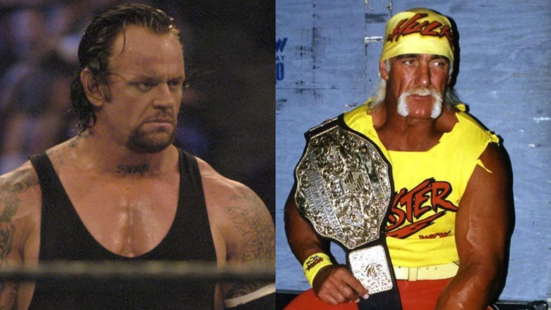 WWE Legends The Undertaker and Hulk Hogan