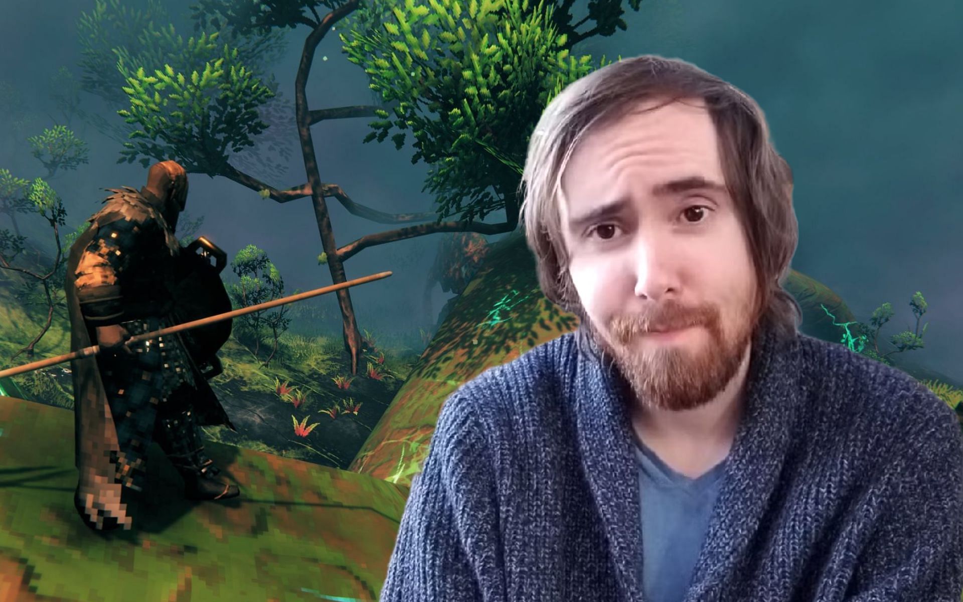 Asmongold lauds Valheim and recalls playing the game (Image via Sportskeeda)