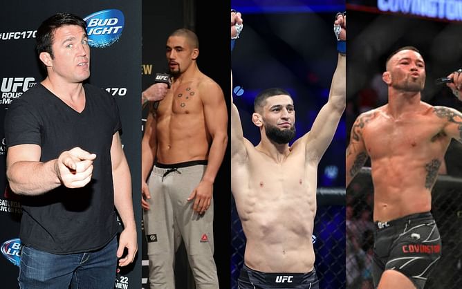"What is it that you've seen from Chimaev with his stand-up that makes you think he's a natural?" - Chael Sonnen argues Robert Whittaker's claim of Khamzat Chimaev being a bad matchup for Colby Covington