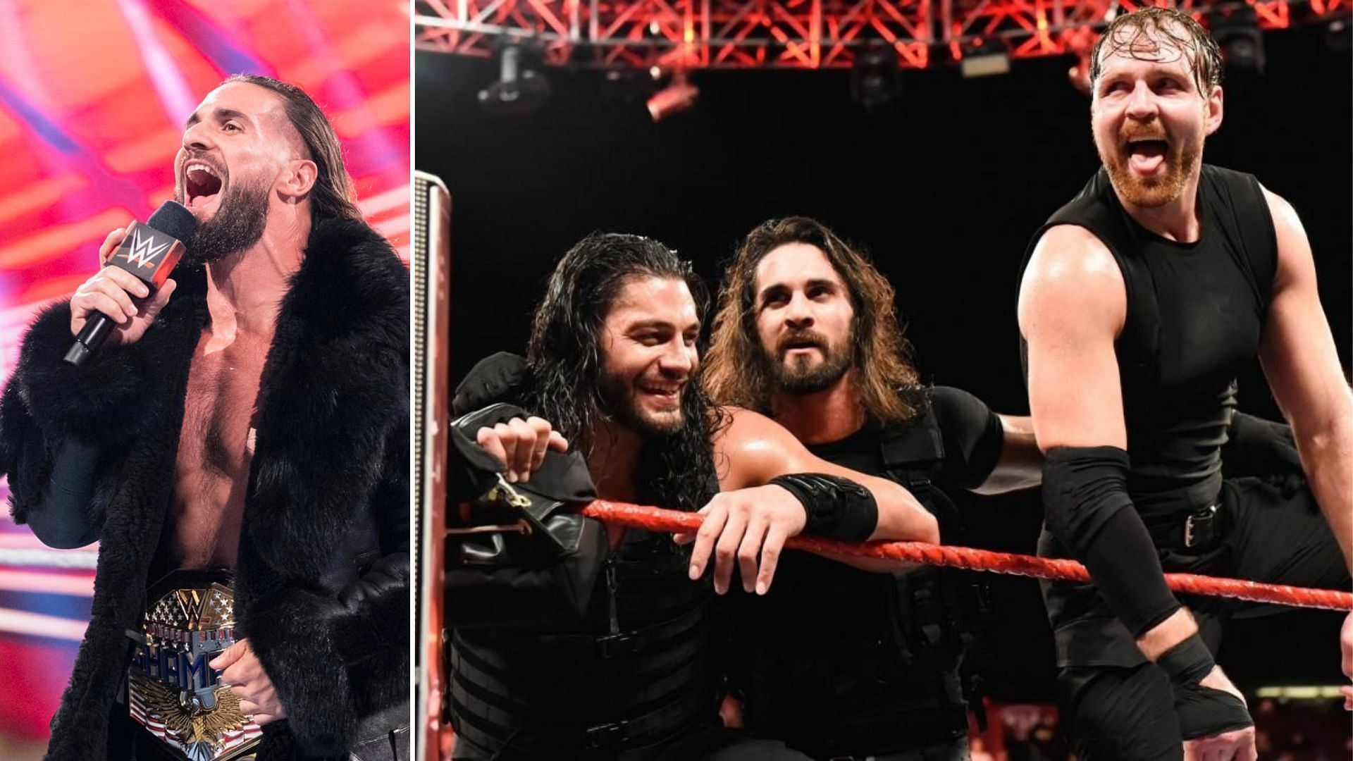 Roman Reigns, Seth Rollins and former WWE Superstar Dean Ambrose were The Shield