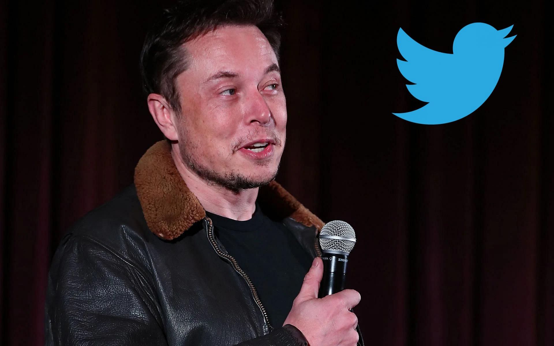 Elon Musk and Twitter logo [Photo credit: Twitter.com]